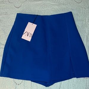 Zara skort blue